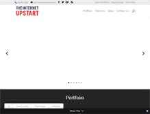 Tablet Screenshot of internetupstart.com